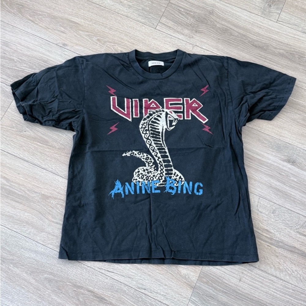 (SOLD ON DEPOP) Anine Bing Viper T-Shirt